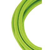 Textile Cable 2C Green 3m