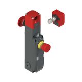 NG series safety switch with lock and integrated control devices, with actuator