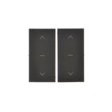Pictogram keys for SZW2M mechanisms: SZP2M, black matt