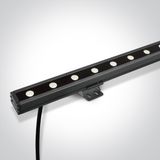 GREY 24x1W CW 20x60deg LENS IP66 24V DIMMABLE