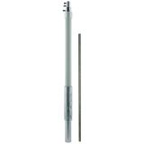 Supp. tube D 50mm L 3500mm GRP/Al w. air-term. rod D 10mm L 1000mm