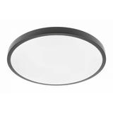 LED luminaire ATOLL, 32 W, 2560 lm, 4000K, AC180-250V, PF>0.9, IP54, Ø400 mm, black