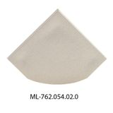 Terminal for RT without hole, silver color, 1 pc