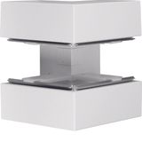 External corner of base profile for BRS 100x210mm lid 80mm of steel pu