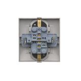Blind element without metal support (frame installation only), Bronze matt, metalic