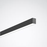 Surface-mounted luminaire Finea D Diffuser Black rectangular ET 20W 2000lm Lambertian (L) IK03 3 SDCM