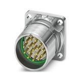 M23-16P1N12W500S - Device connector front mounting