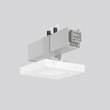 LINEDO, 6,7 W, 390 lm, 765, silver, on/off Continuous line luminaire, 