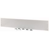 XTSZCSC-H250W1350 Section wide cover, closed, HxW=250x1350mm, IP55, grey