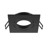 NEW TRIA® 68, ceiling installation ring, L: 8.2 W: 8.2 H: 2.6 cm, IP 20, black