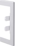 Wall cover plate for BR/A/S 68x130mm lid 80mm made of steel traffic wh