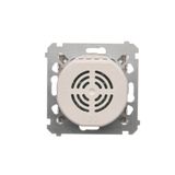 Splash-proof double pole switch, 10AX, black matt