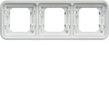 CUBYKO FRAME TRIPLE HORIZONTAL WHITE