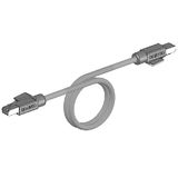 Ethernet Cat.5 cable, PVC, robotic, RJ45 plug / RJ45 plug, 3 m, yellow XS5W0441F