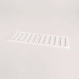 Allen-Bradley 1492-MR8X12 Marker Card, Snap-in, Linked, White, 8 x 12 mm, 84 Markers per card