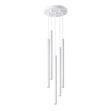 PASTELO 5P WHITE HANGING LAMP G9 5X8W IP20