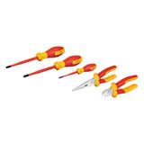 VDE Mixed Set 5pc (Pliers and Screwdrivers)