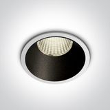 WHITE LED 12W CW 700mA  DARK LIGHT