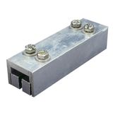Busbar connecting terminal 1600A for double T profile (The price is shown without markup on metals. Request a quote for accurate information)