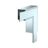 PLM FA 0810 FS Flat angle with fire protection mesh 350x350x80