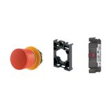 Emergency stop/emergency switching off pushbutton, RMQ-Titan, Mushroom