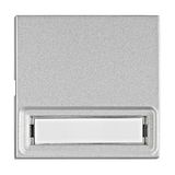 Rocker S 50 with illuminated writing field, silver