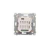 Single socket outlet with Schuko earthing, black matt, 16A
