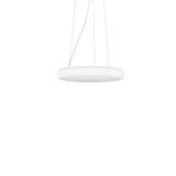 Flat Polymero Kreis Slim, 24 W, 2750 lm, 840, white, Phase-cut Pendant