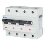 Miniature circuit breaker (MCB), 40A, 3Np, C-Char, AC