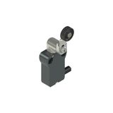 Modular prewired switch with adjustable shaped metal revolving lever