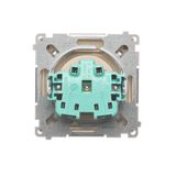 Single fiber optic socket, white