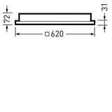 Recessed luminaires Belviso C Prisms White ET 27W 3900lm Wide reduced glare UGR19 (W19) IK06 3 SDCM 7214340