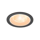 NUMINOS© L recessed ceiling light 2700K 20ø IP20 round bl/wh