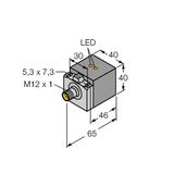Inductive Sensor With WeldGuard™ Coating   BI20U-CA40-AP6X2-H1141/S1590 W/BS2.0