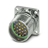 M23-19S1N8AWB00S - Device connector front mounting