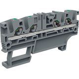Double-level push-in terminal EFC220GR 2.5 mm² gray