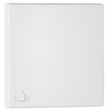 ROCKER F/SWITCHES W/BELL SYMBOL WHITE