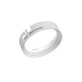 Bayonet ring D 82 H 20 colour: white