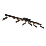 Zeno LED spot 6-pc matt black