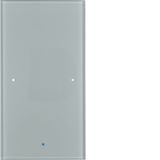 KNX glass sensor 1gang comf, intg bus coupling unit, KNX - TS sensor,