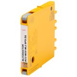 Combined arrester protection module for 1 pair BLITZDUCTORconnect with