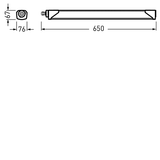 Weather-proof luminaires Deveo Fit Diffuser Grey other ET 17W 2100lm Lambertian (L) IP66 IK10 3 SDCM 7541340