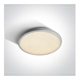 67368/W/V WHITE PLAFO 18W CCTV IP54 230V