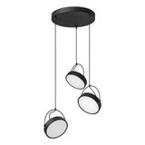 DECOR PUCK 3XPENDANT PL 36W 930 BK LEDV