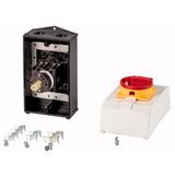 T0-3-15683/I2H/MBS/SVB Main switch, T0, 20 A, surface mounting, 3 contact unit(s), 3 pole, 2 N/O, 1 N/C, Emergency switching off function, Lockable in the 0 (Off) position,