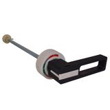 Standard remote rotary control (black) for DSX DIN size 1 and 2