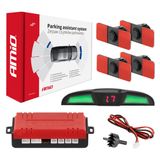 Parking assistant system LED COB 4 sensor black inside mount 16,5mm