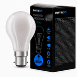 Incandescent Bulb 60W GLS Frosted B22 110V A55