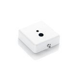 SQUARE CEILING ROSE, WHITE