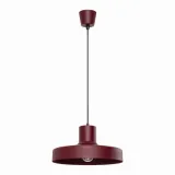 Pendant lamp BILO burgundy